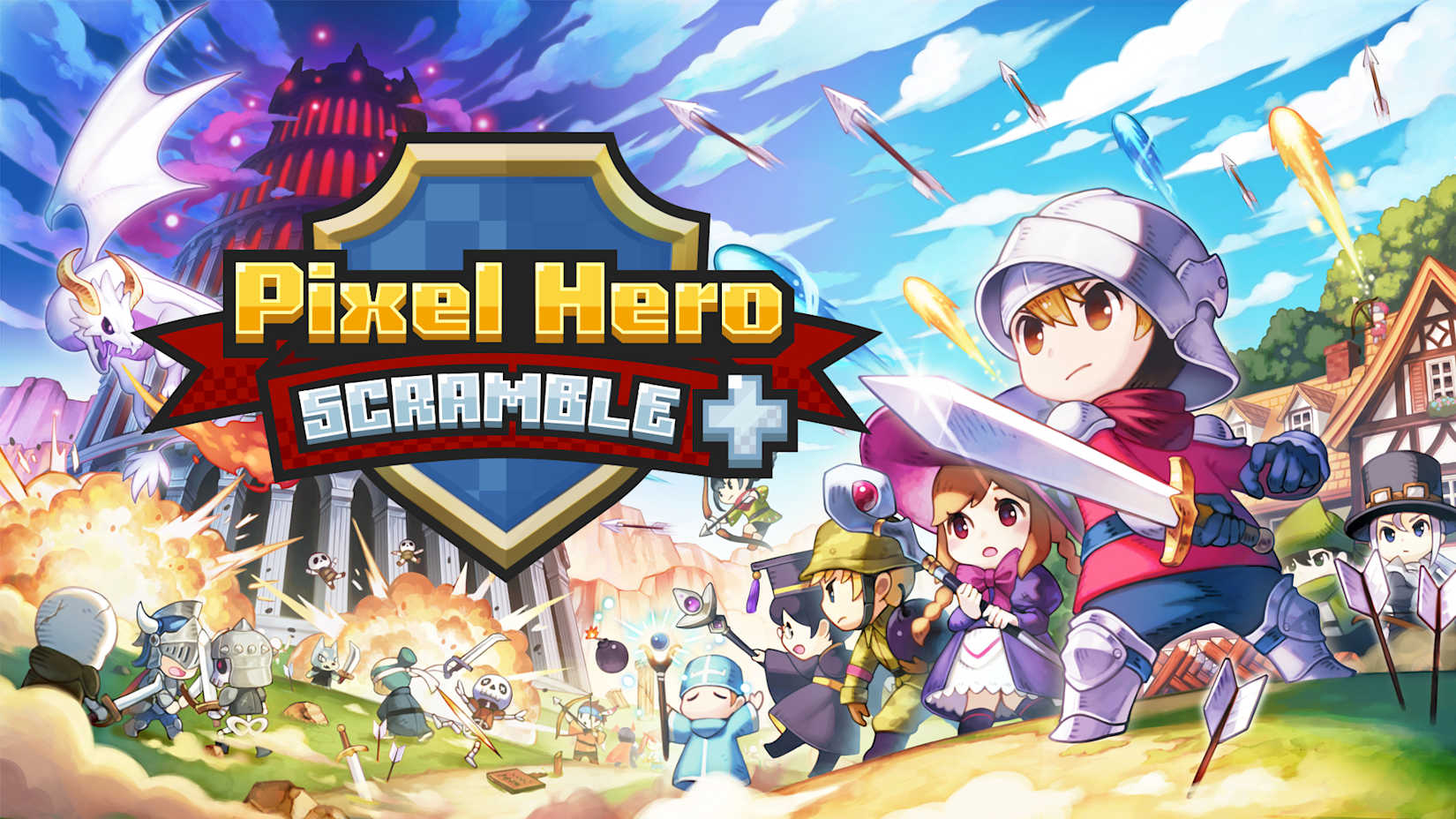 Capa de PixelHeroScramble Plus