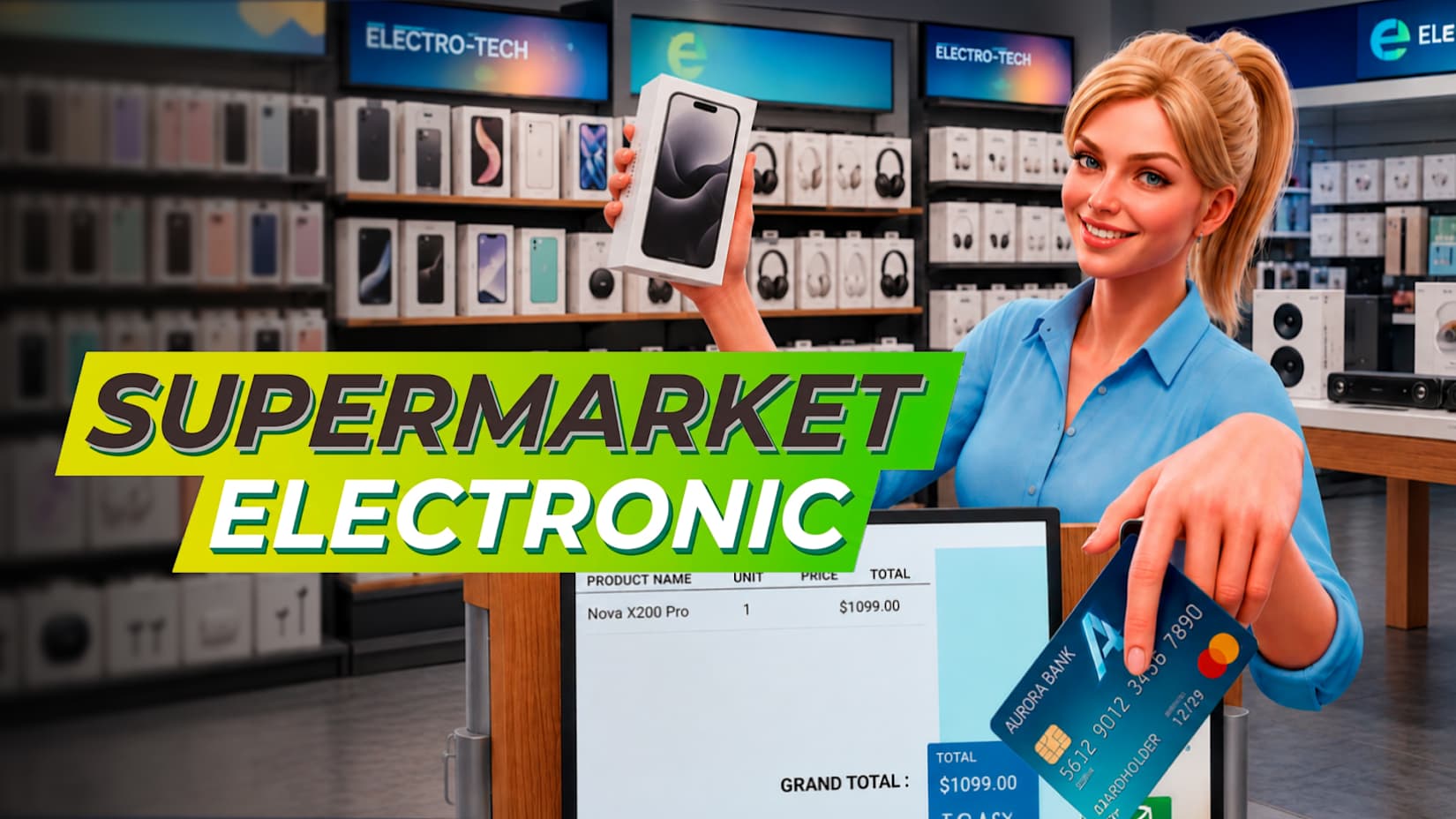 Capa de Supermarket Electronic