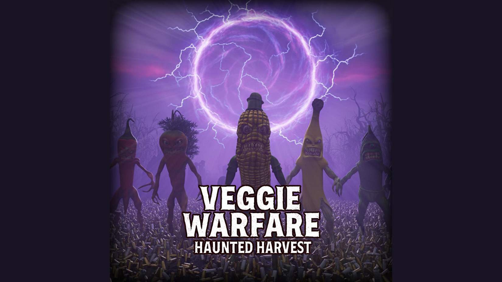 Capa de Veggie Warfare – Haunted Harvest