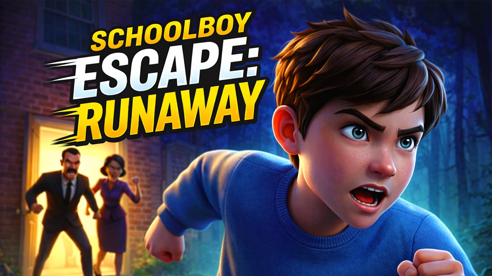 Capa de Schoolboy Escape: Runaway