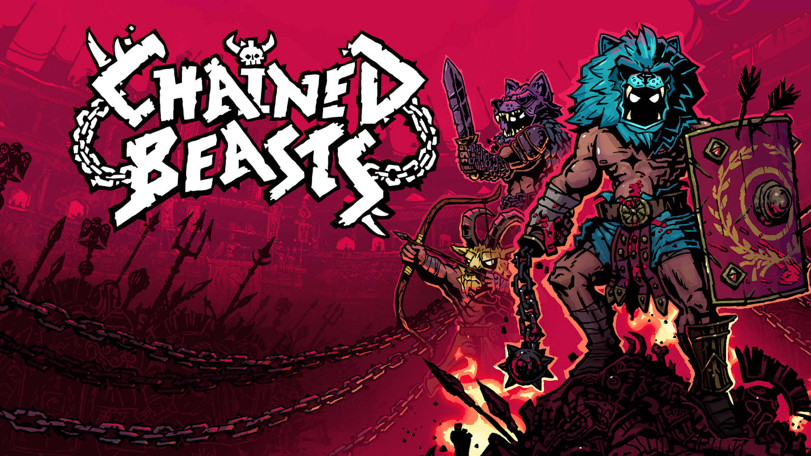Capa de Chained Beasts