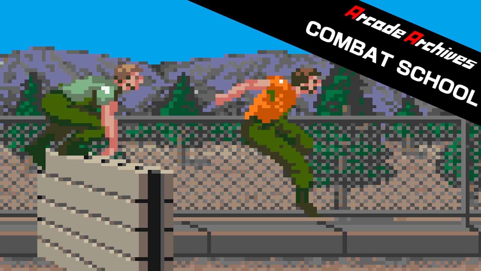 Capa de Arcade Archives COMBAT SCHOOL