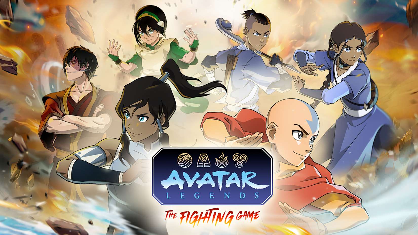 Capa de Avatar Legends: The Fighting Game
