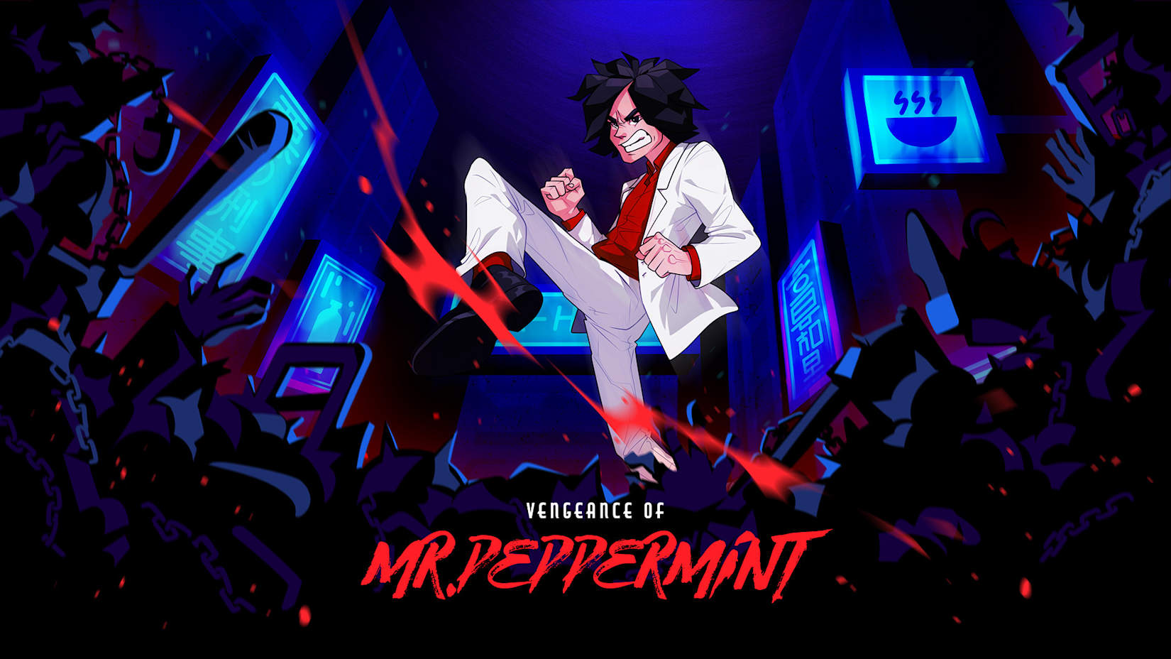 Capa de Vengeance of Mr. Peppermint