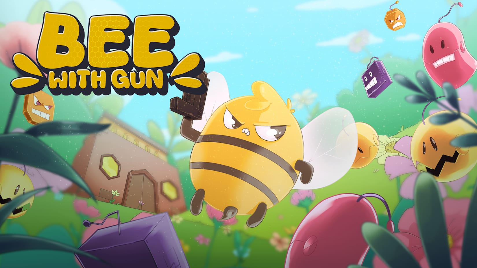 Capa de Bee With Gun