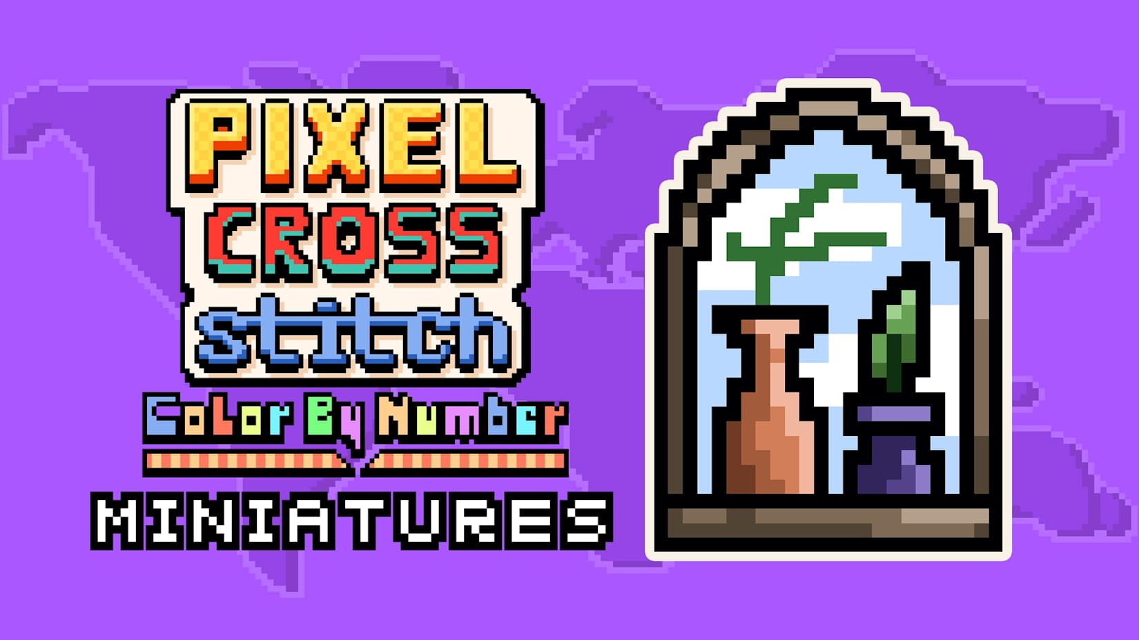 Capa de Pixel Cross Stitch: Miniatures