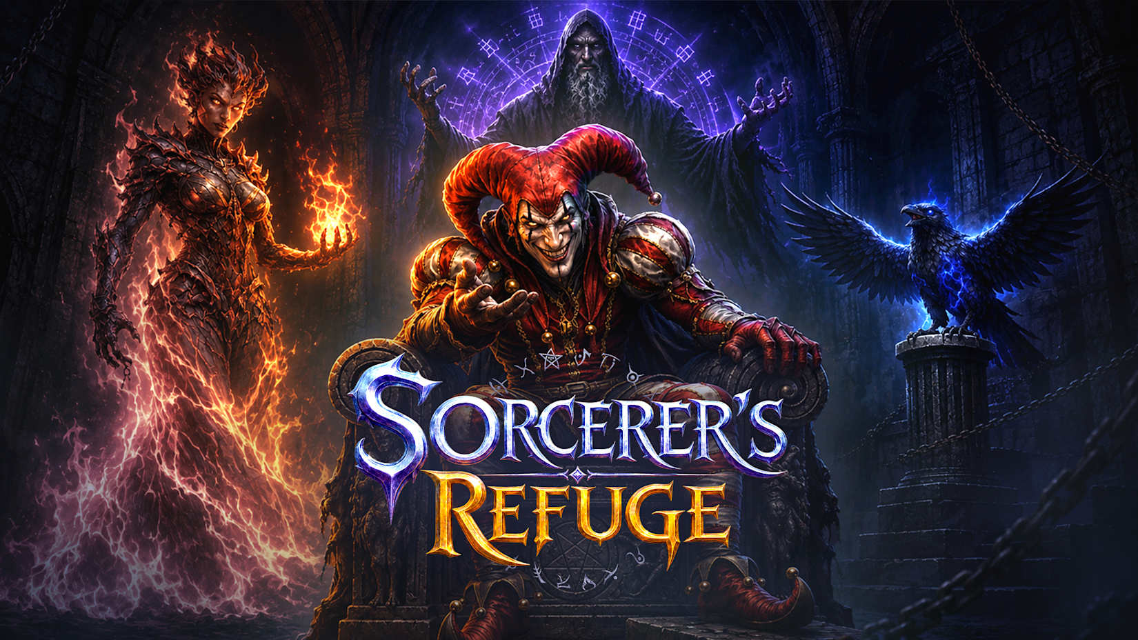 Capa de Sorcerer's Refuge