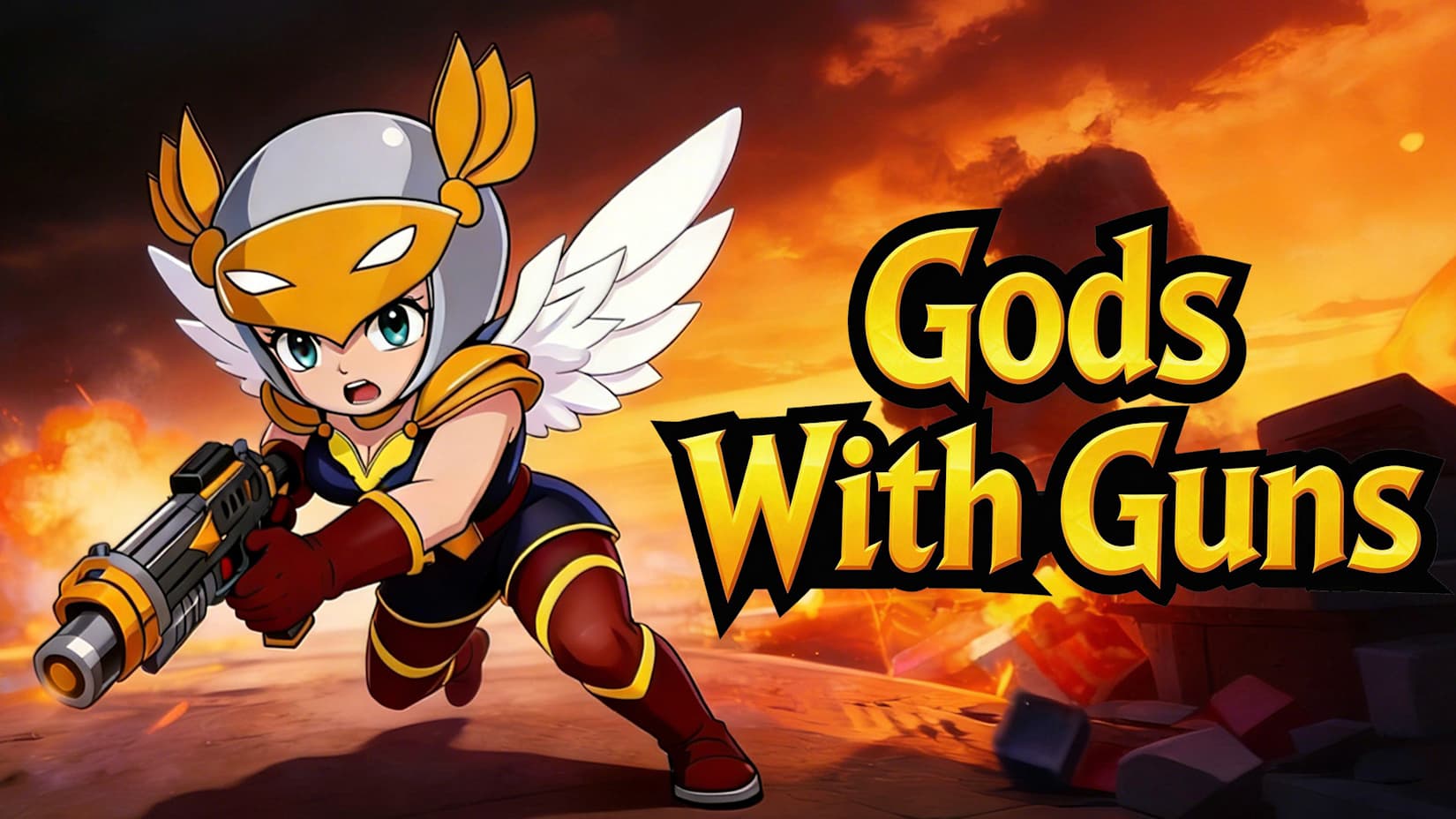 Capa de Gods With Guns