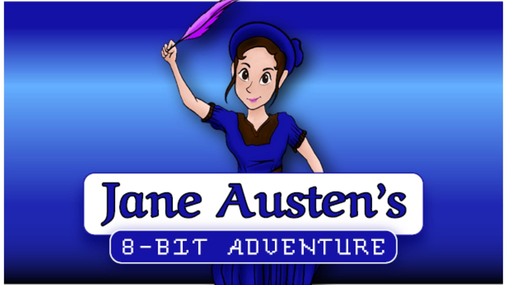 Capa de Jane Austen's 8-bit Adventure