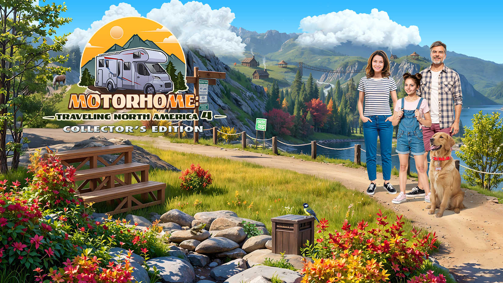 Capa de Motorhome: Traveling North America 4 Collector's Edition