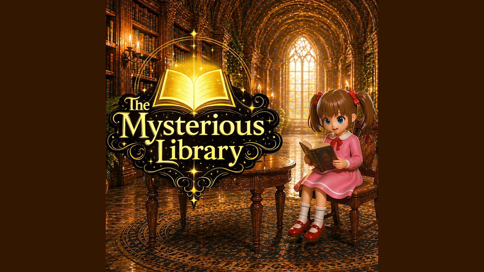 Capa de The Mysterious Library