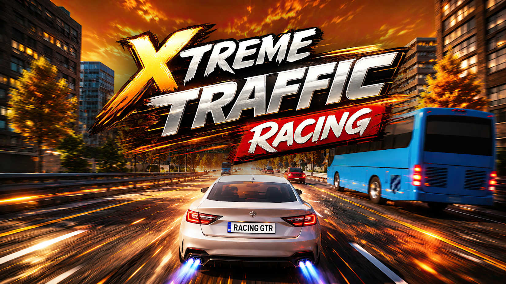 Capa de Xtreme Traffic Racing