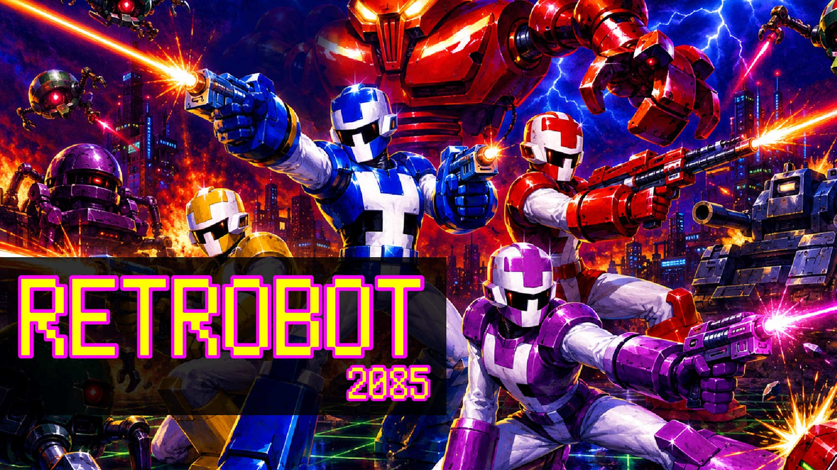 Capa de Retrobot: 2085