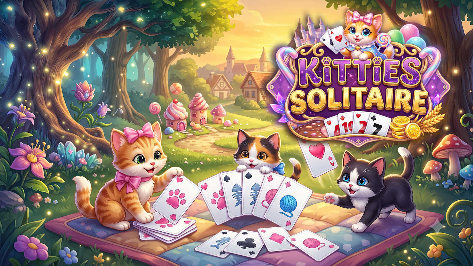Capa de Kitties Solitaire