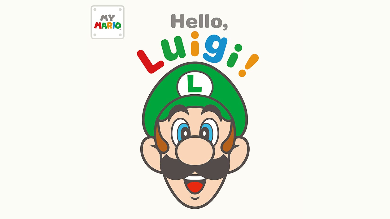 Capa de Olá, Luigi!