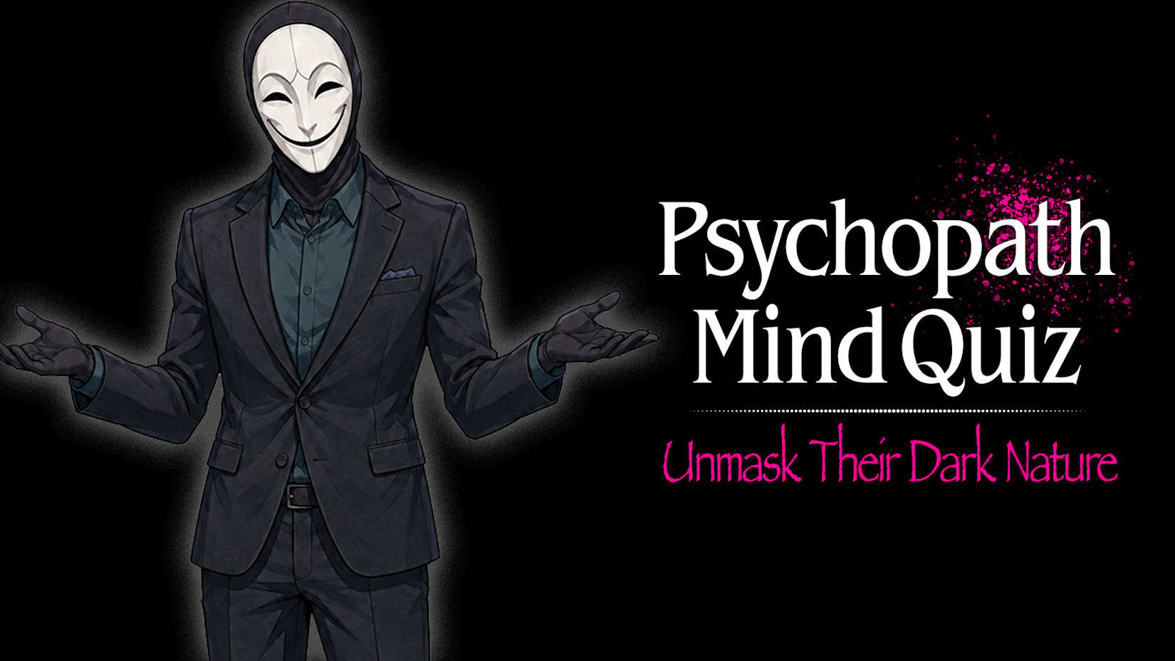 Capa de Psychopath Mind Quiz: Unmask Their Dark Nature