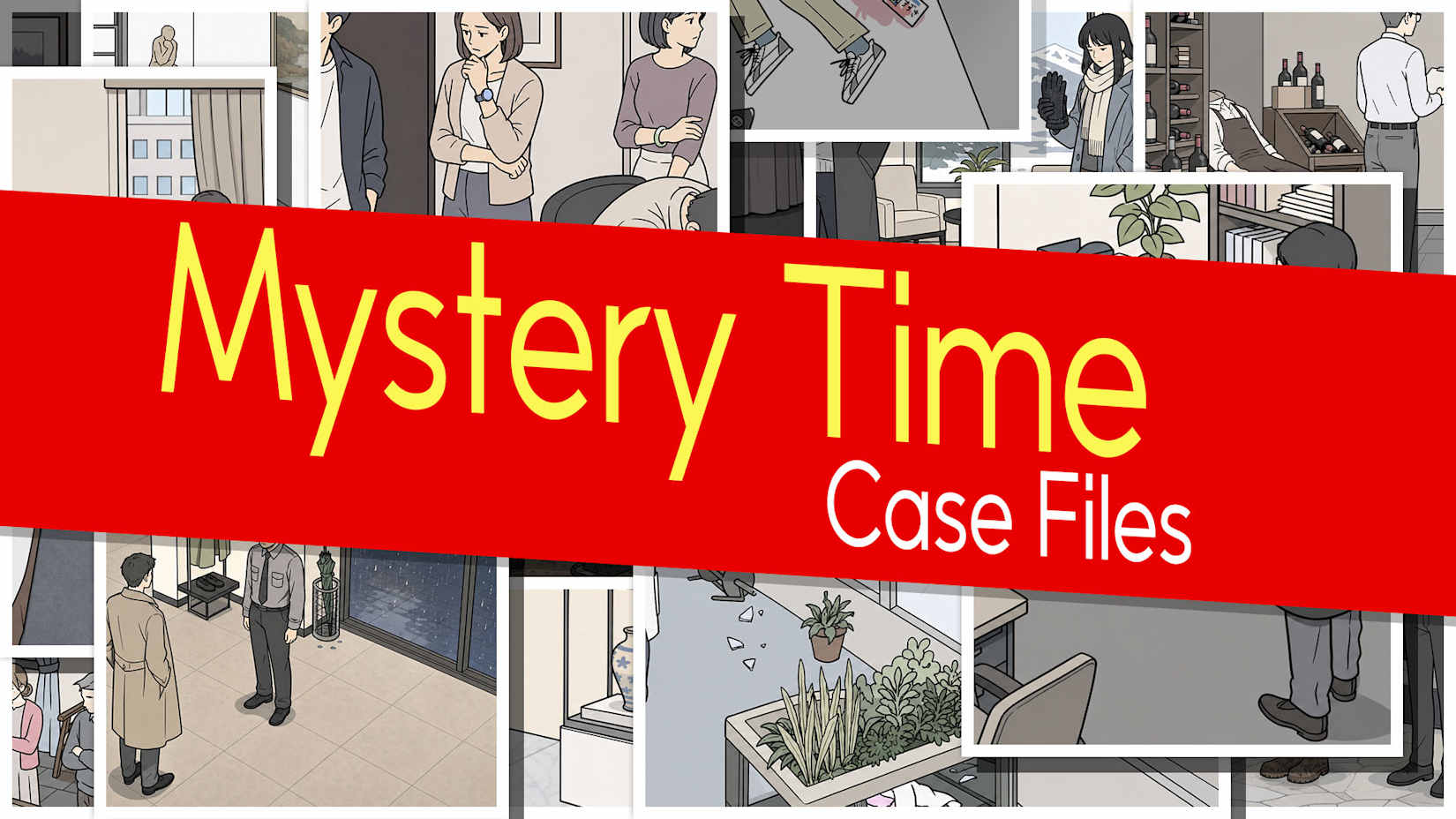 Capa de Mystery Time: Case Files