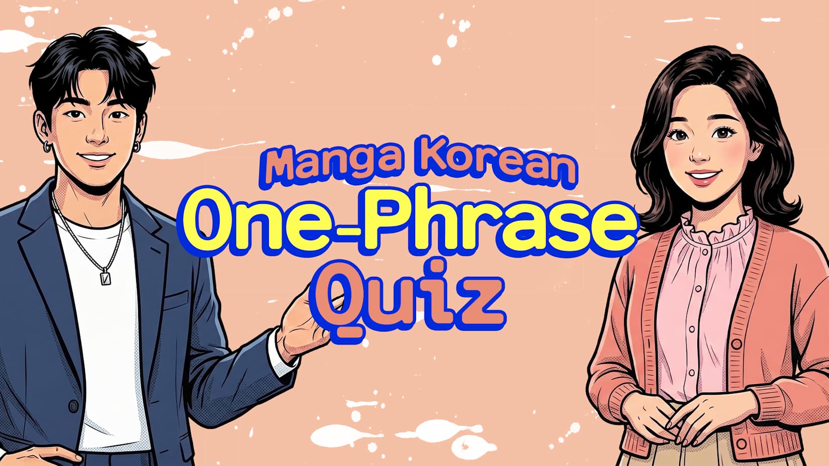 Capa de Manga Korean One-Phrase Quiz