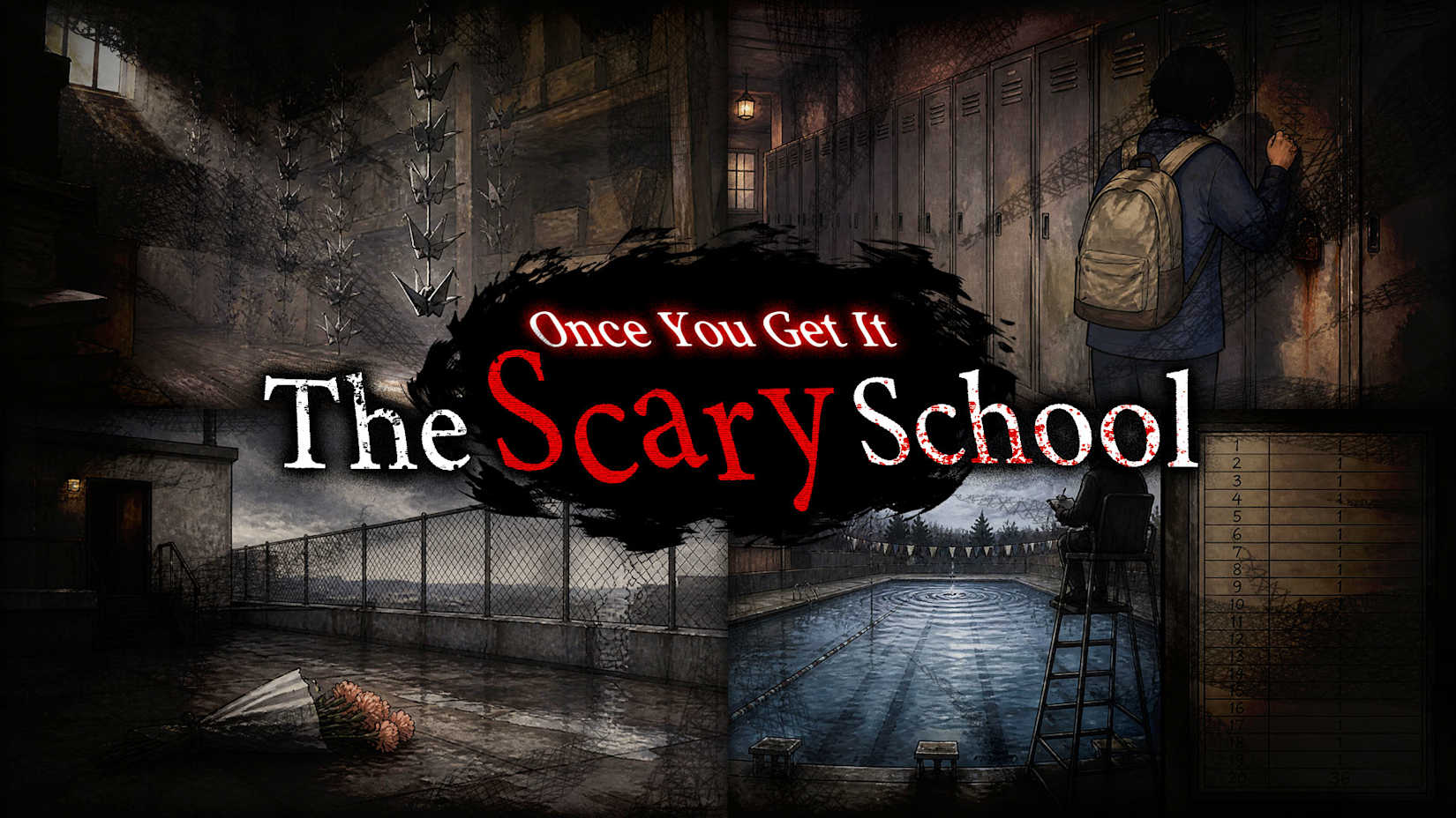 Capa de Once You Get It : The Scary School