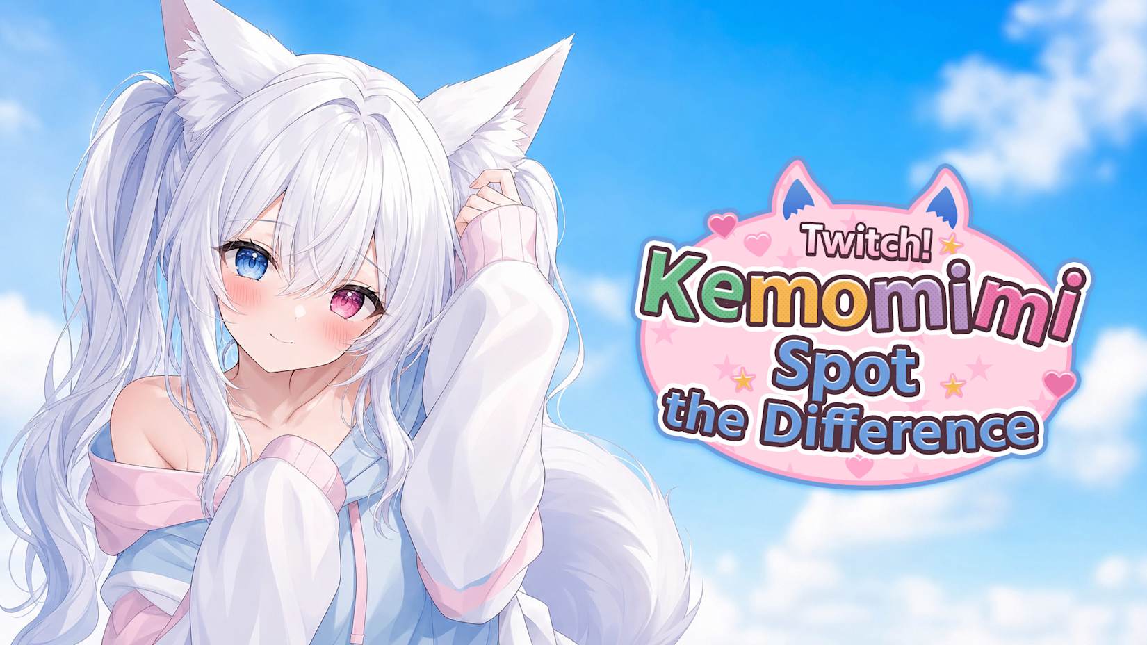 Capa de Twitch! Kemomimi Spot the Difference
