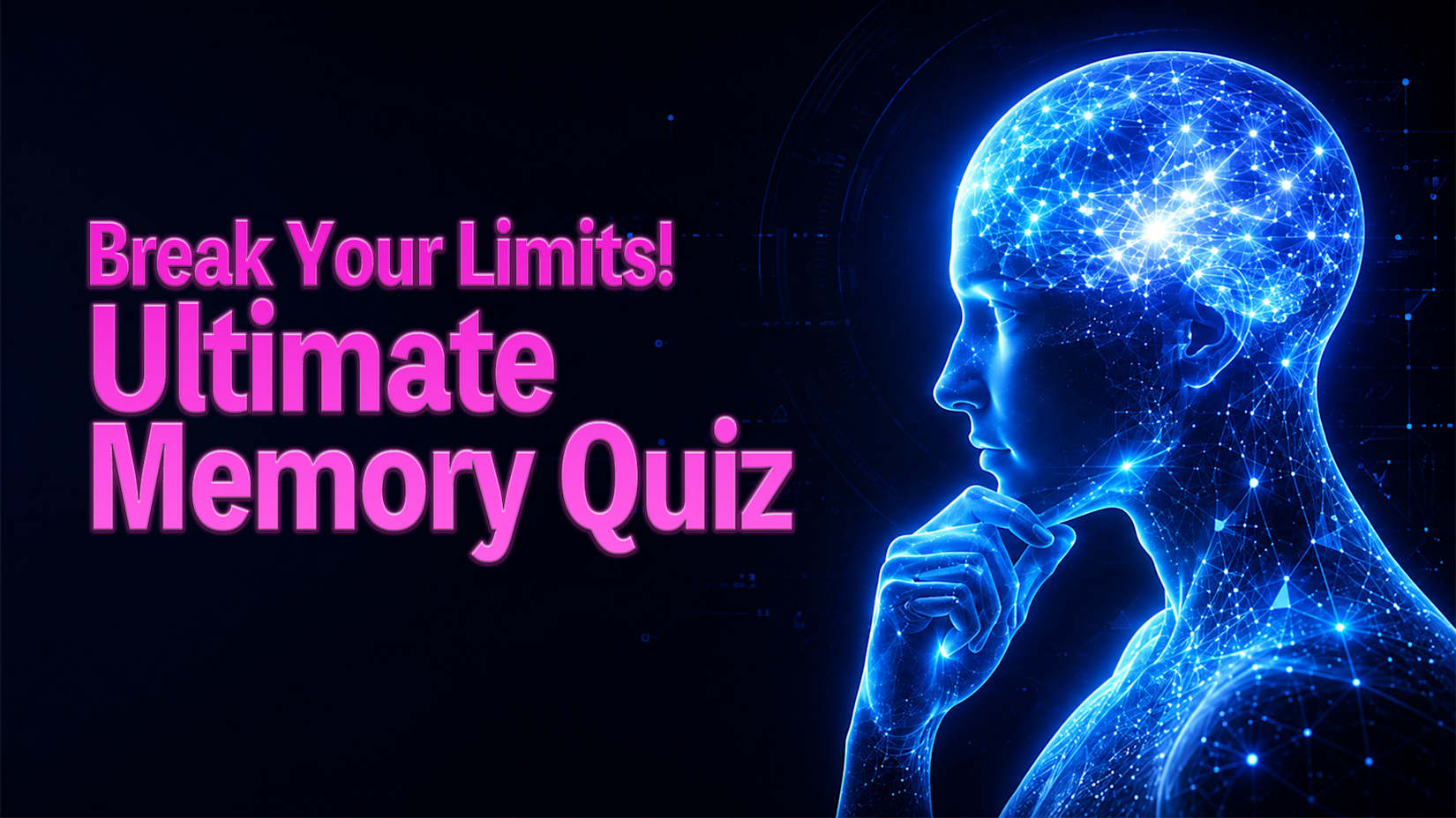 Capa de Break Your Limits! Ultimate Memory Quiz