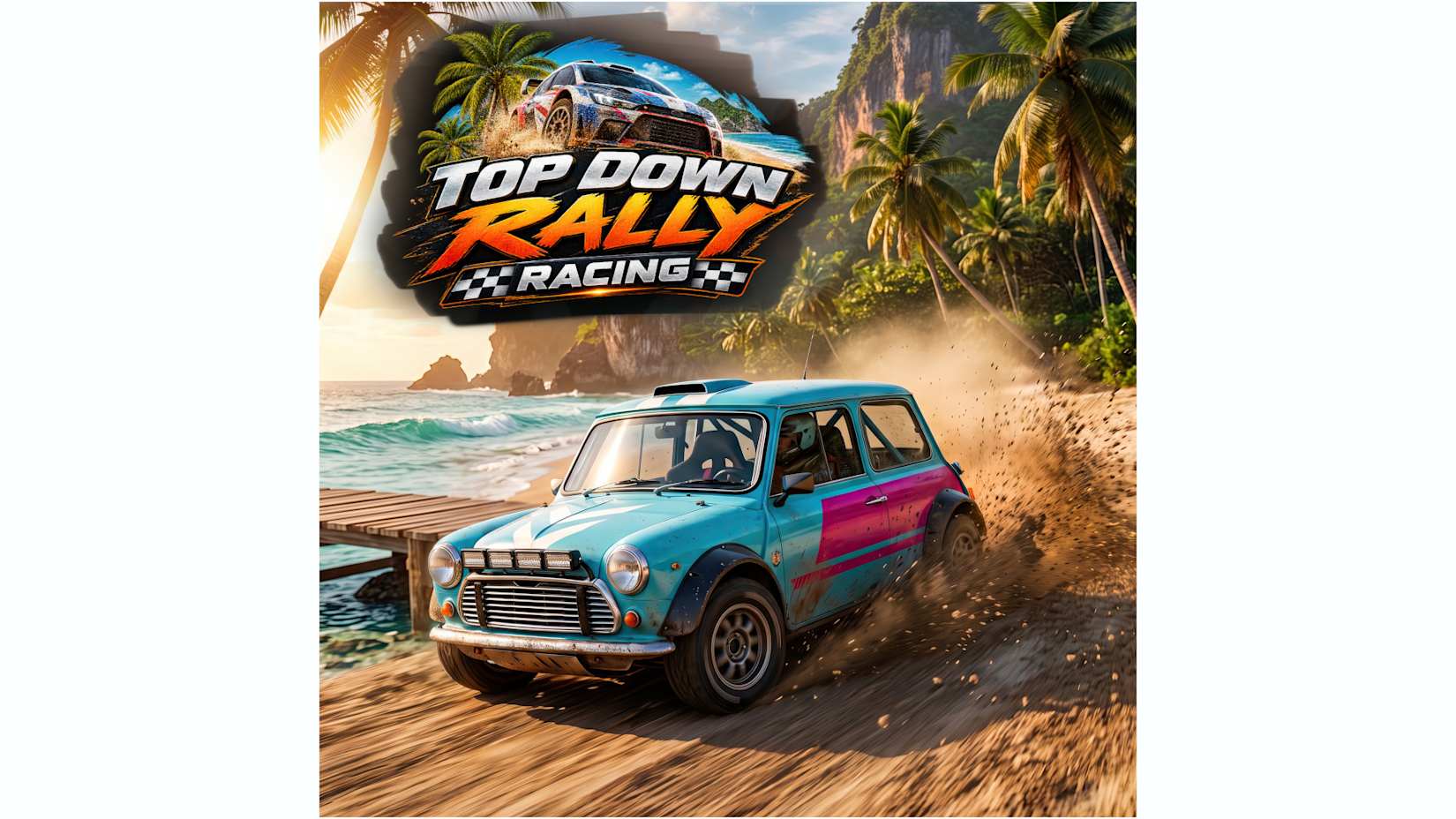 Capa de Top Down Rally Racing