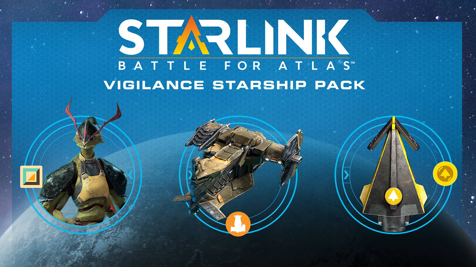 Capa de Pacote de Nave Vigilance Digital de Starlink: Battle for Atlas™