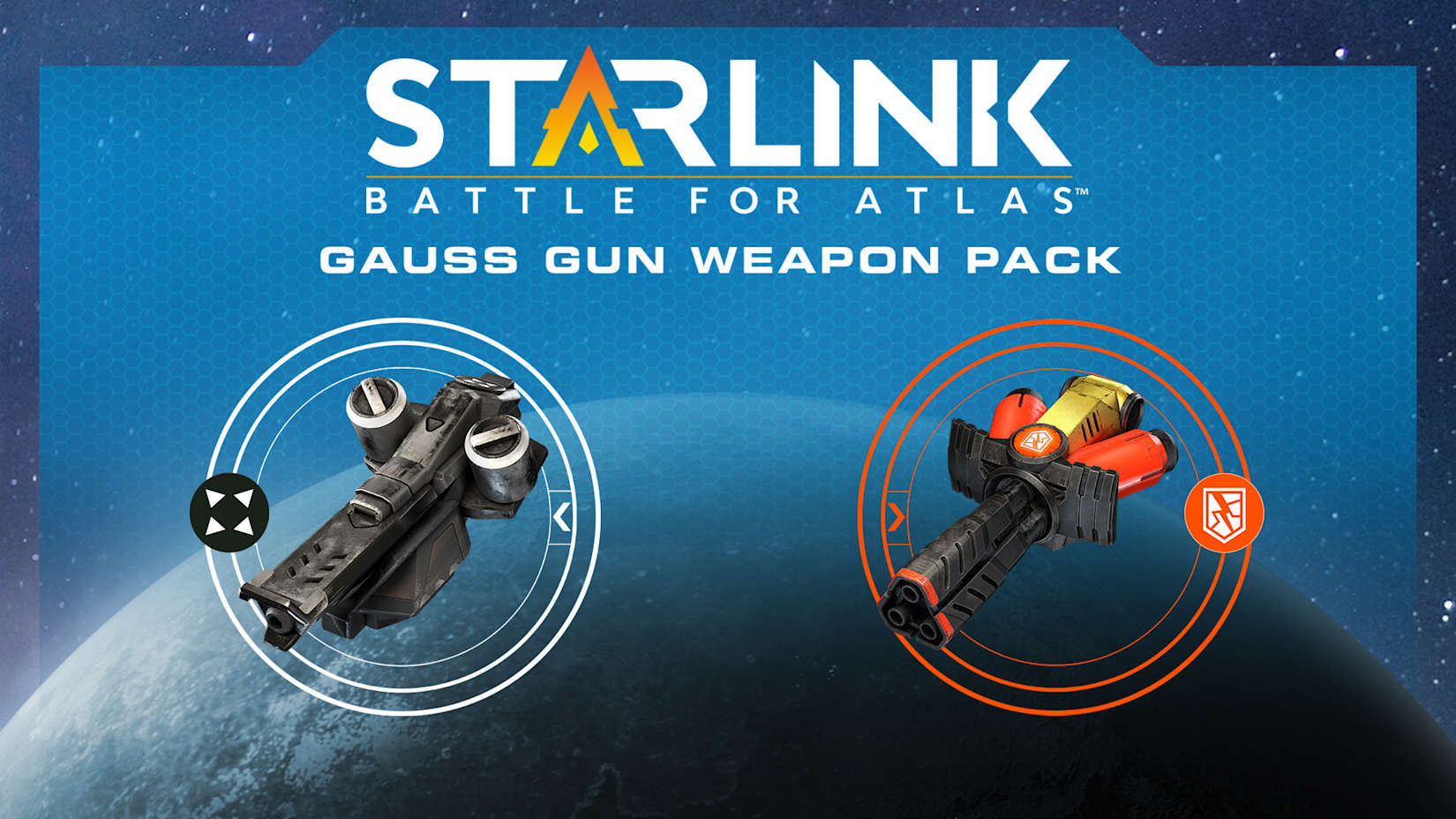 Capa de Pacote de Arma Gauss Digital de Starlink: Battle for Atlas™