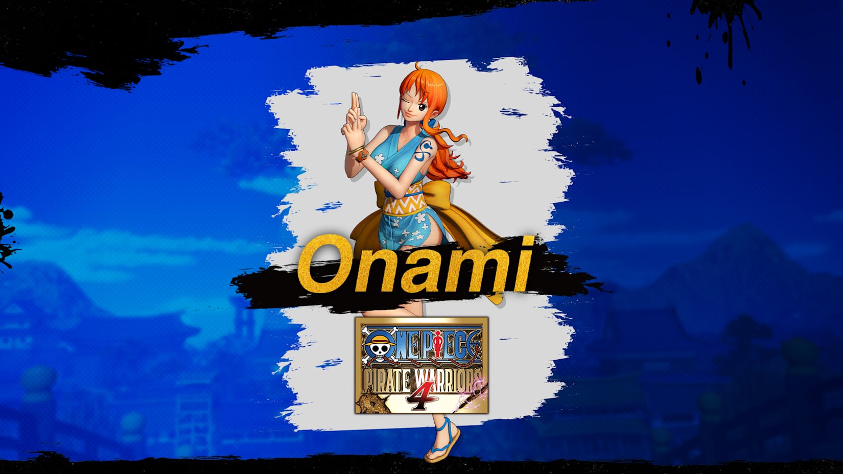 ONE PIECE: PIRATE WARRIORS 4 Traje da Nami “O-Nami' 封面