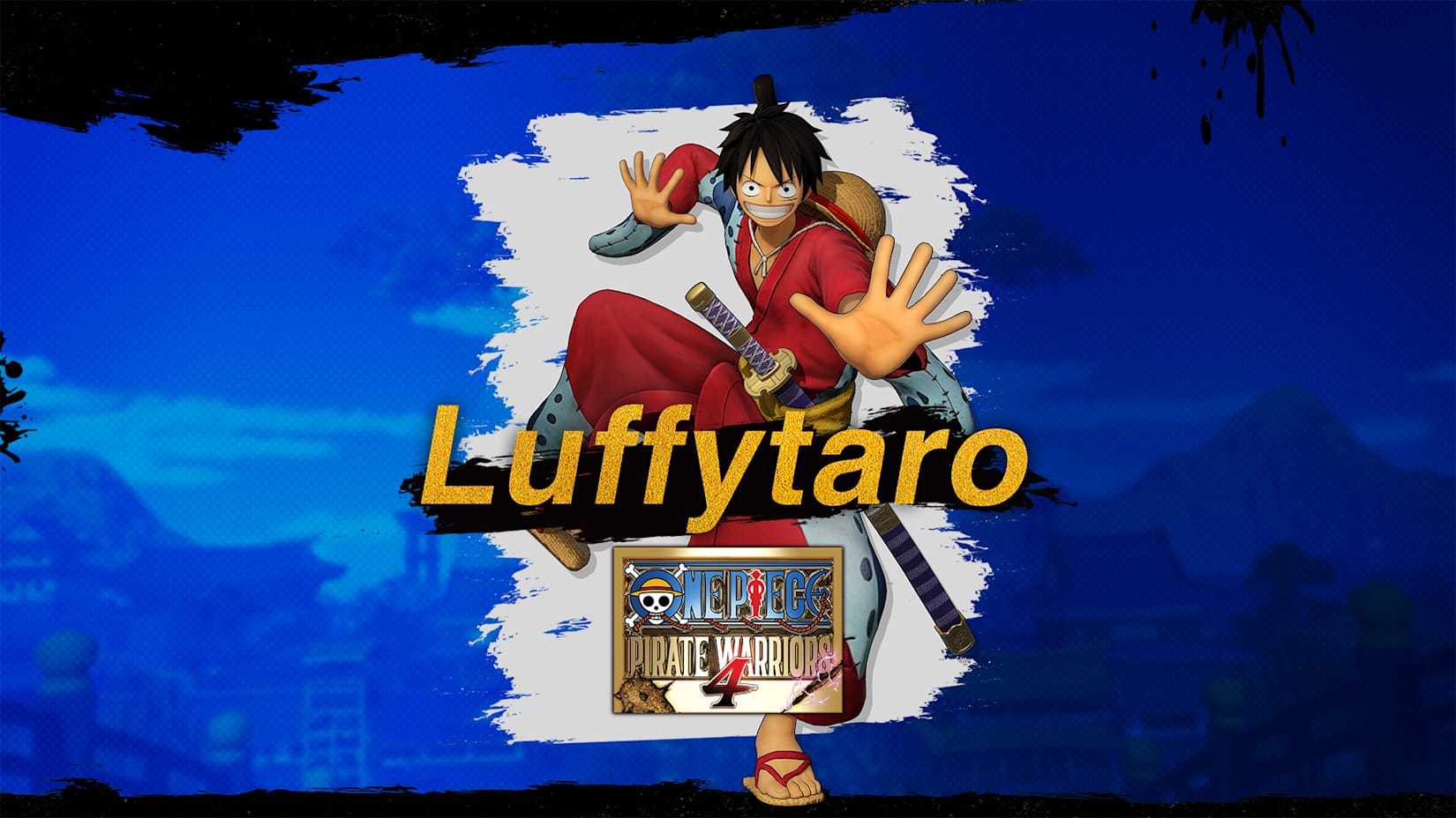 ONE PIECE: PIRATE WARRIORS 4 Traje do Luffy 'Luffytaro' 封面