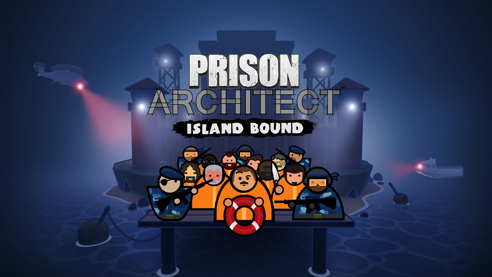 Capa de Prison Architect - Island Bound