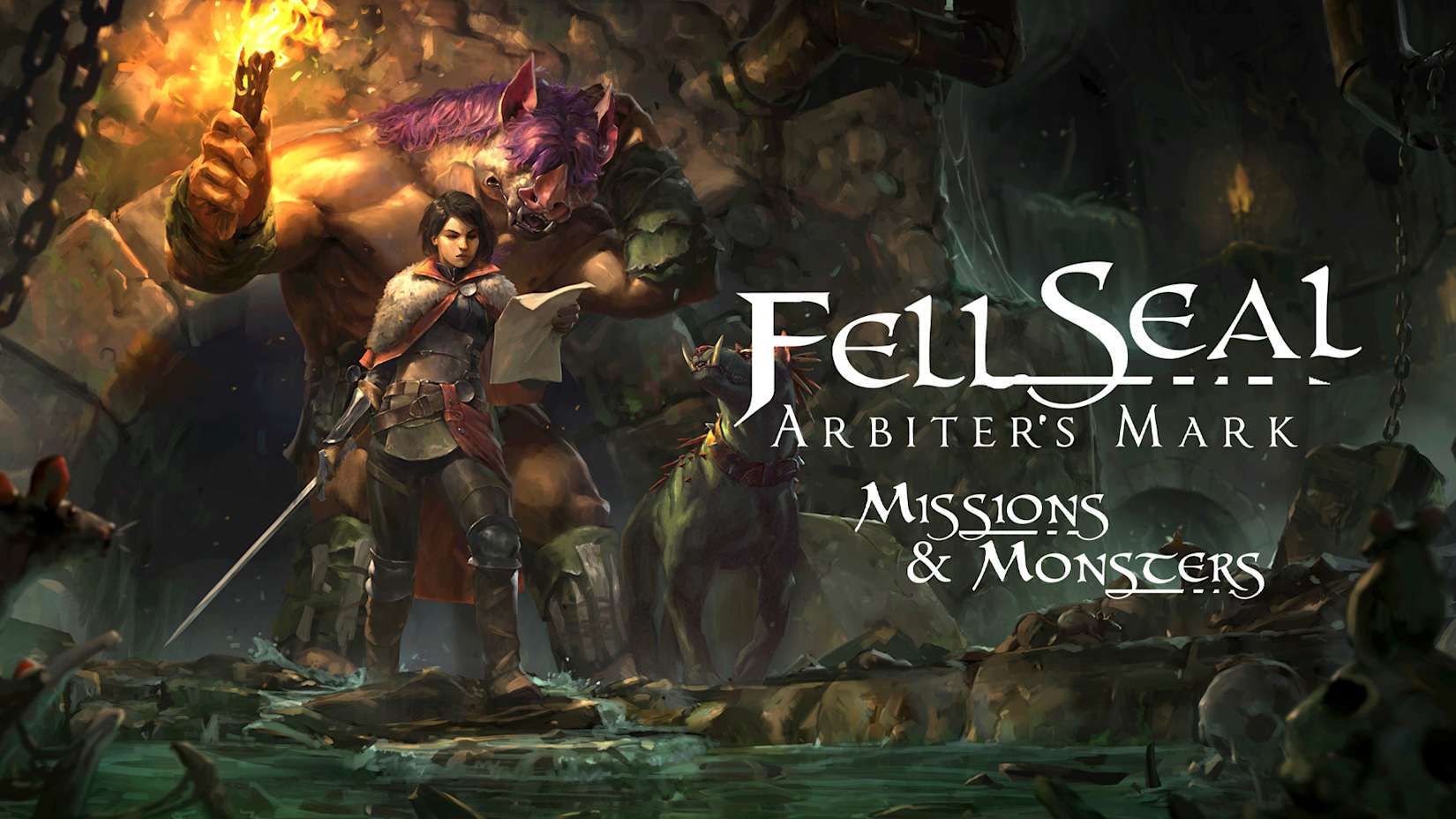 Capa de Fell Seal: Arbiter's Mark - Missions & Monsters