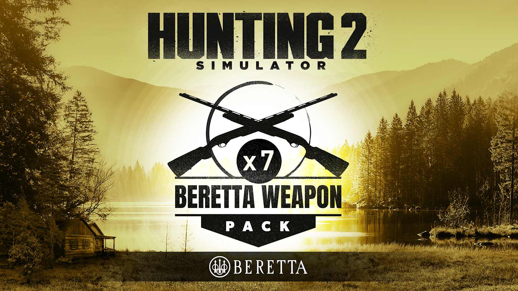 Capa de Hunting Simulator 2 Beretta Weapon Pack