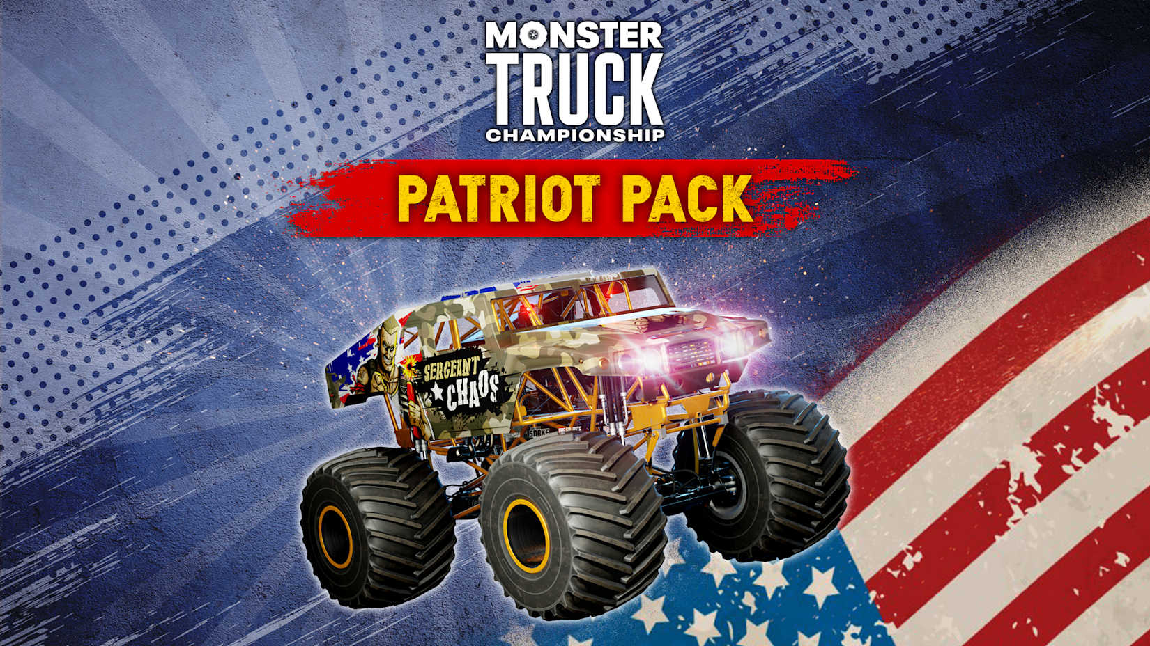 Capa de Monster Truck Championship Patriot Pack