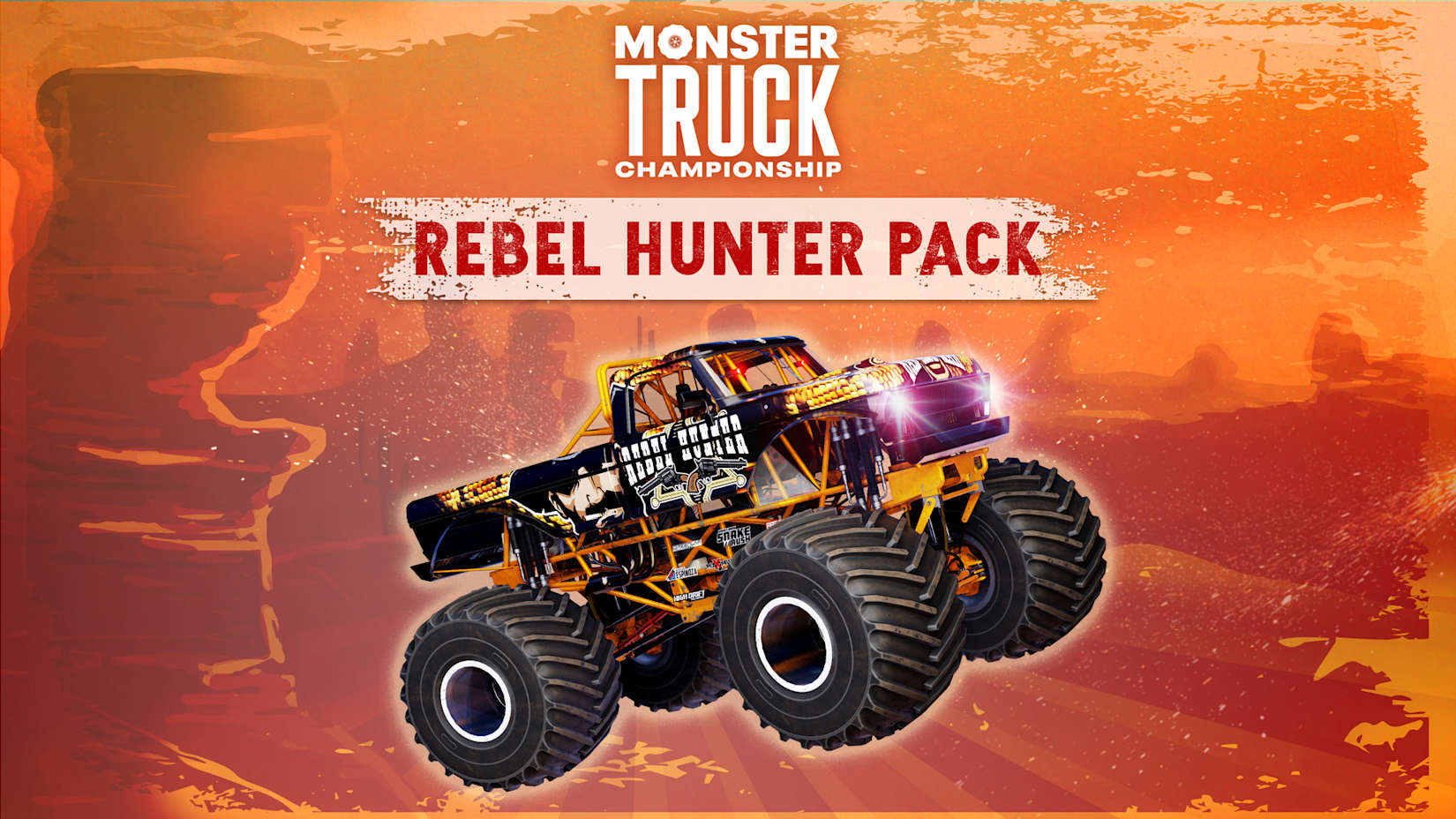 Capa de Monster Truck Championship Rebel Hunter Pack