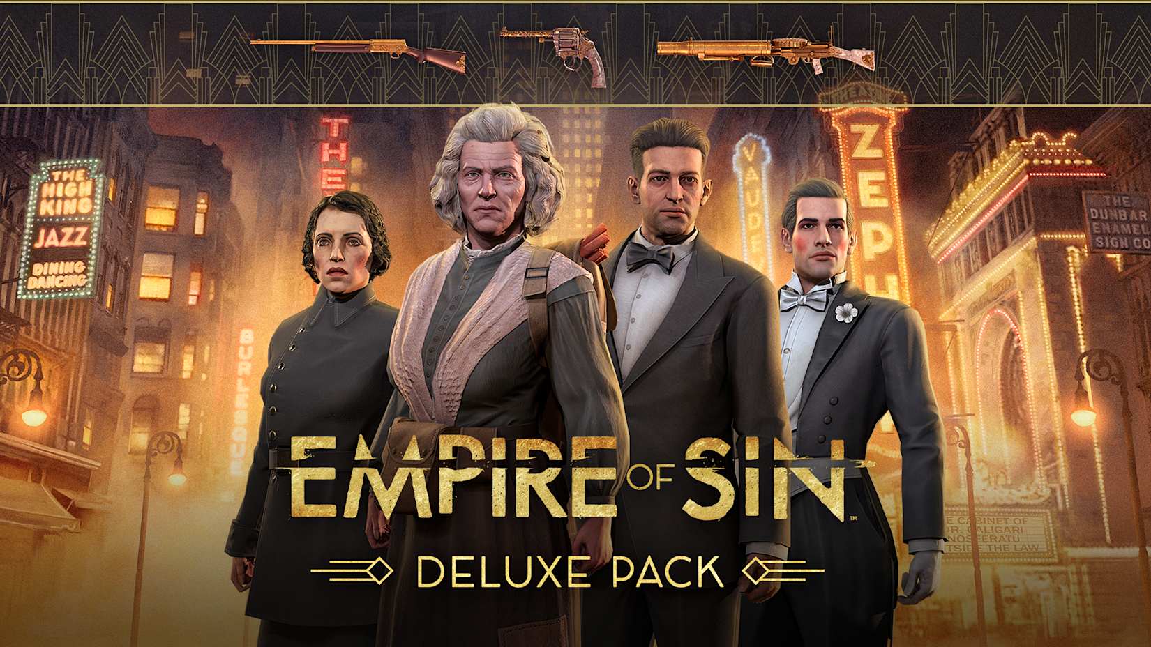 Capa de Empire of Sin - Deluxe Pack
