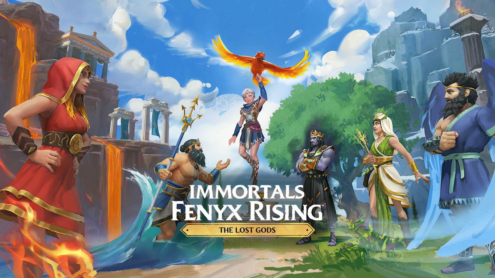 Capa de IMMORTALS FENYX RISING - The Lost gods