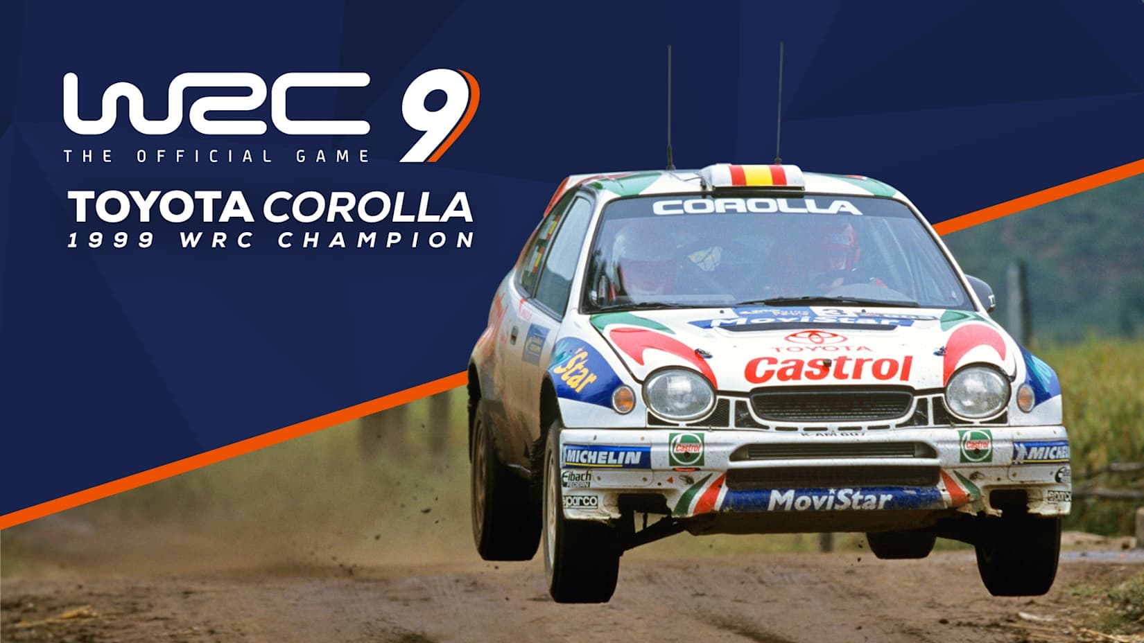 Capa de WRC 9 Toyota Corolla 1999