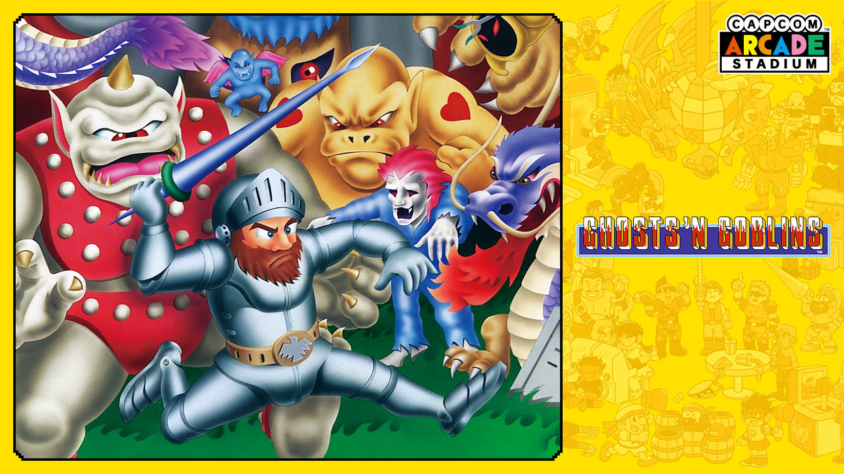 Capcom Arcade Stadium：Ghosts 'n Goblins 封面