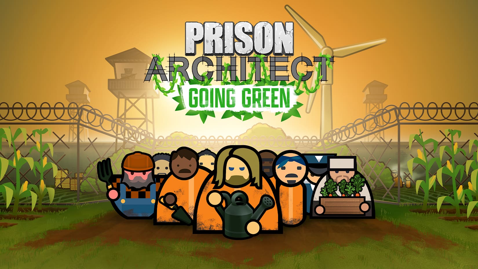 Capa de Prison Architect - Going Green