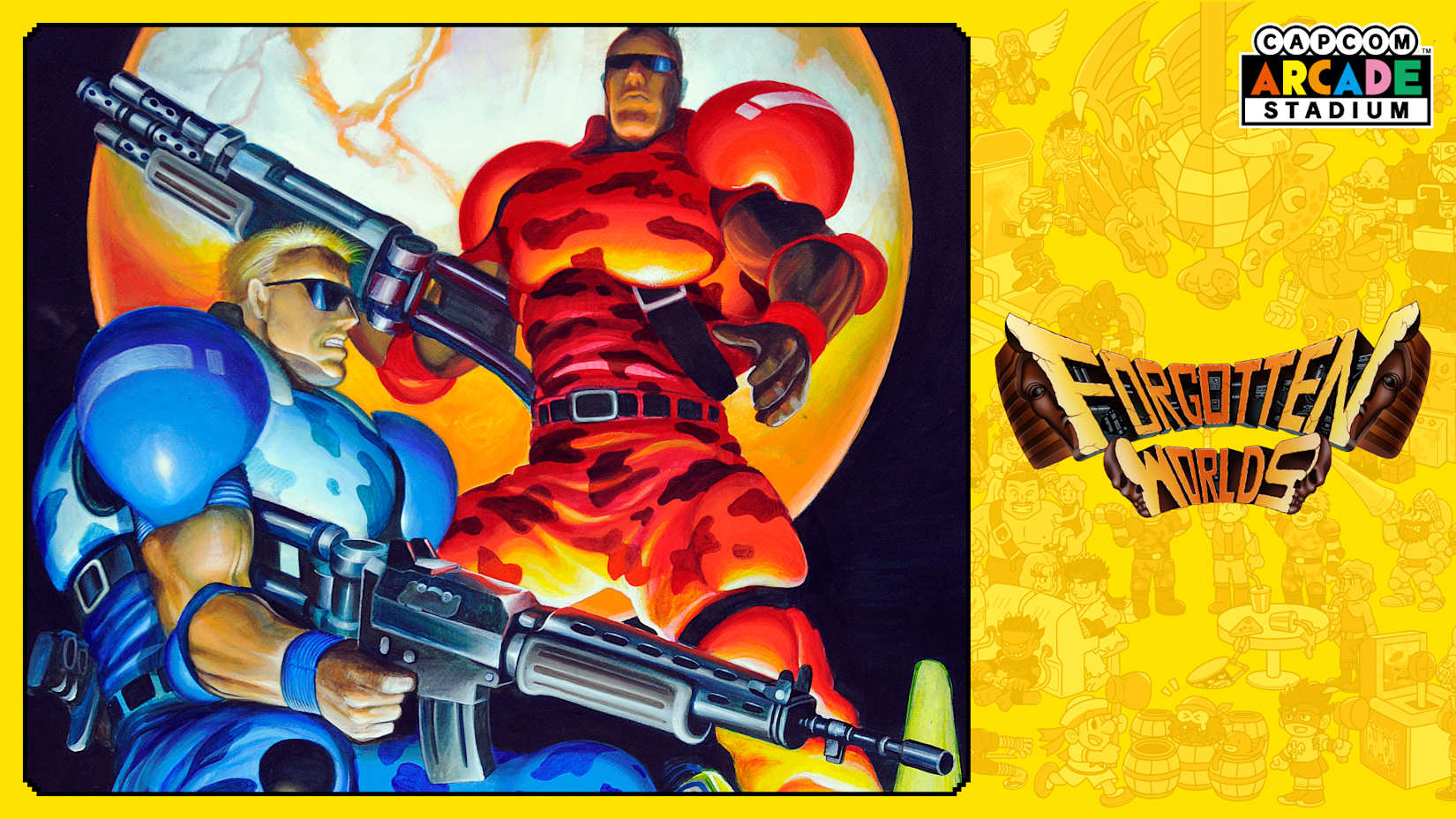 Capcom Arcade Stadium：FORGOTTEN WORLDS 封面