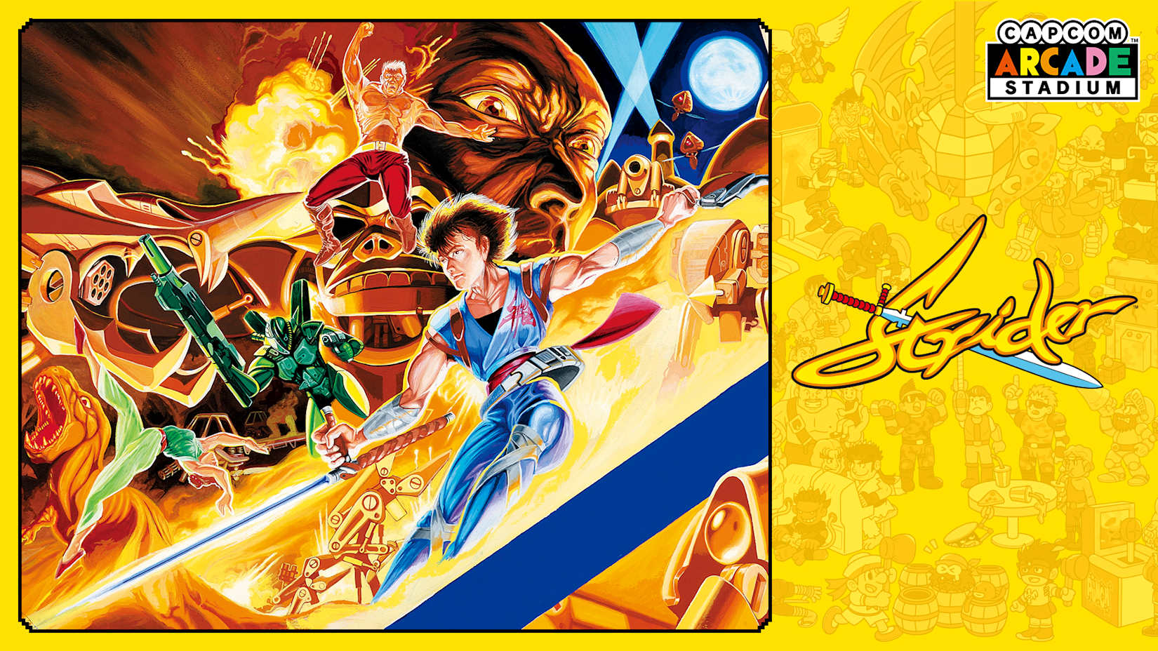 Capcom Arcade Stadium：STRIDER 封面