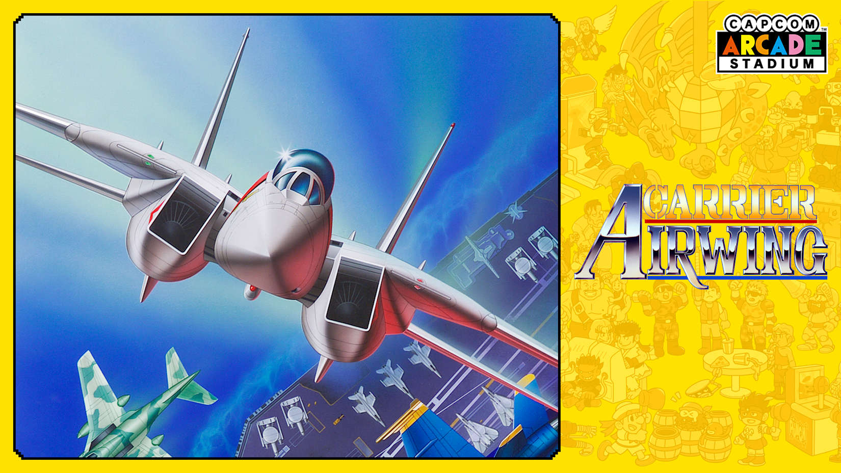 Capcom Arcade Stadium：CARRIER AIR WING 封面