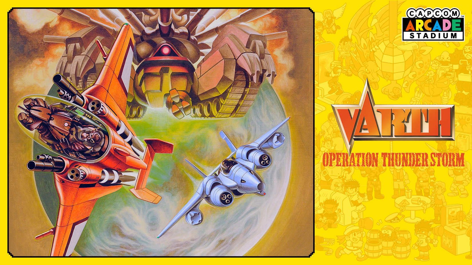 Capcom Arcade Stadium：VARTH - Operation Thunderstorm - 封面