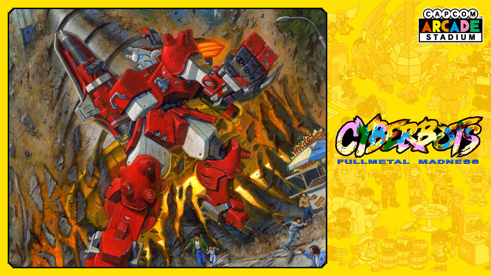 Capcom Arcade Stadium：CYBERBOTS - FULLMETAL MADNESS - 封面