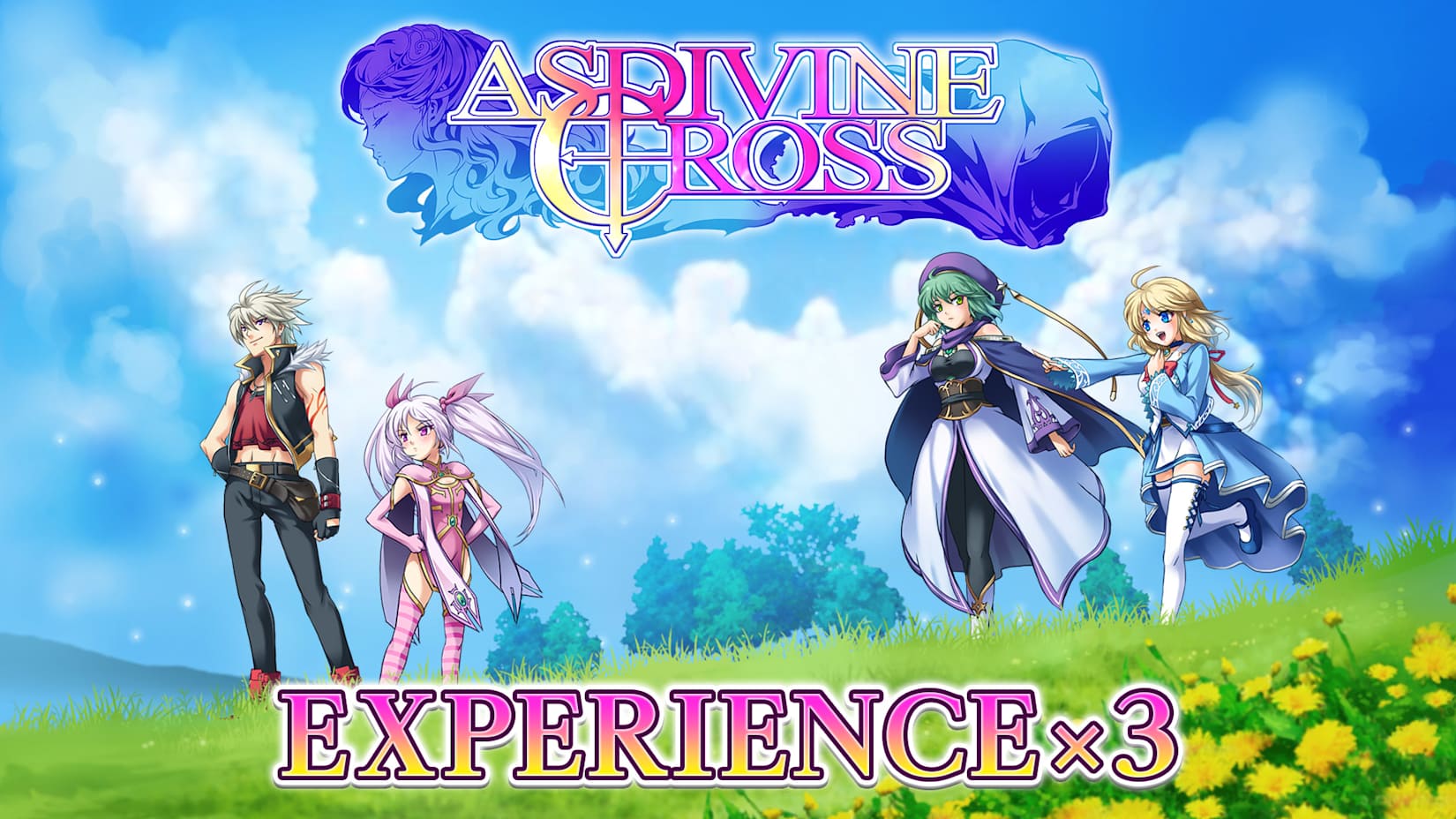 Capa de Experience x3 - Asdivine Cross