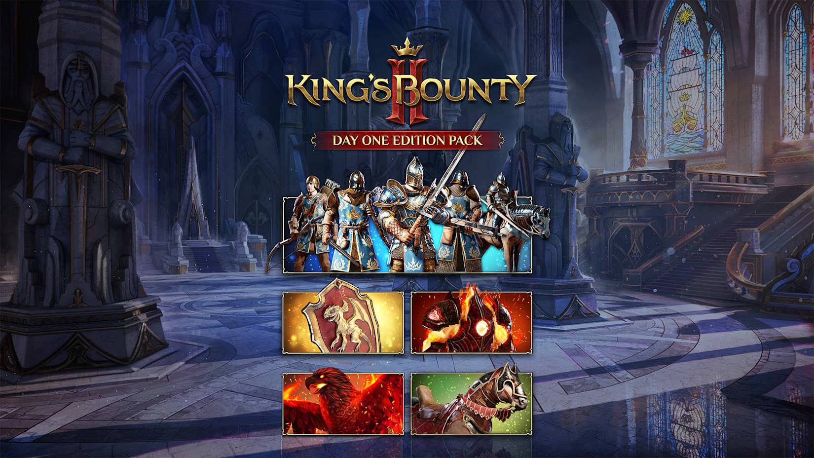 Pacote King's Bounty II — Day One Edition 封面