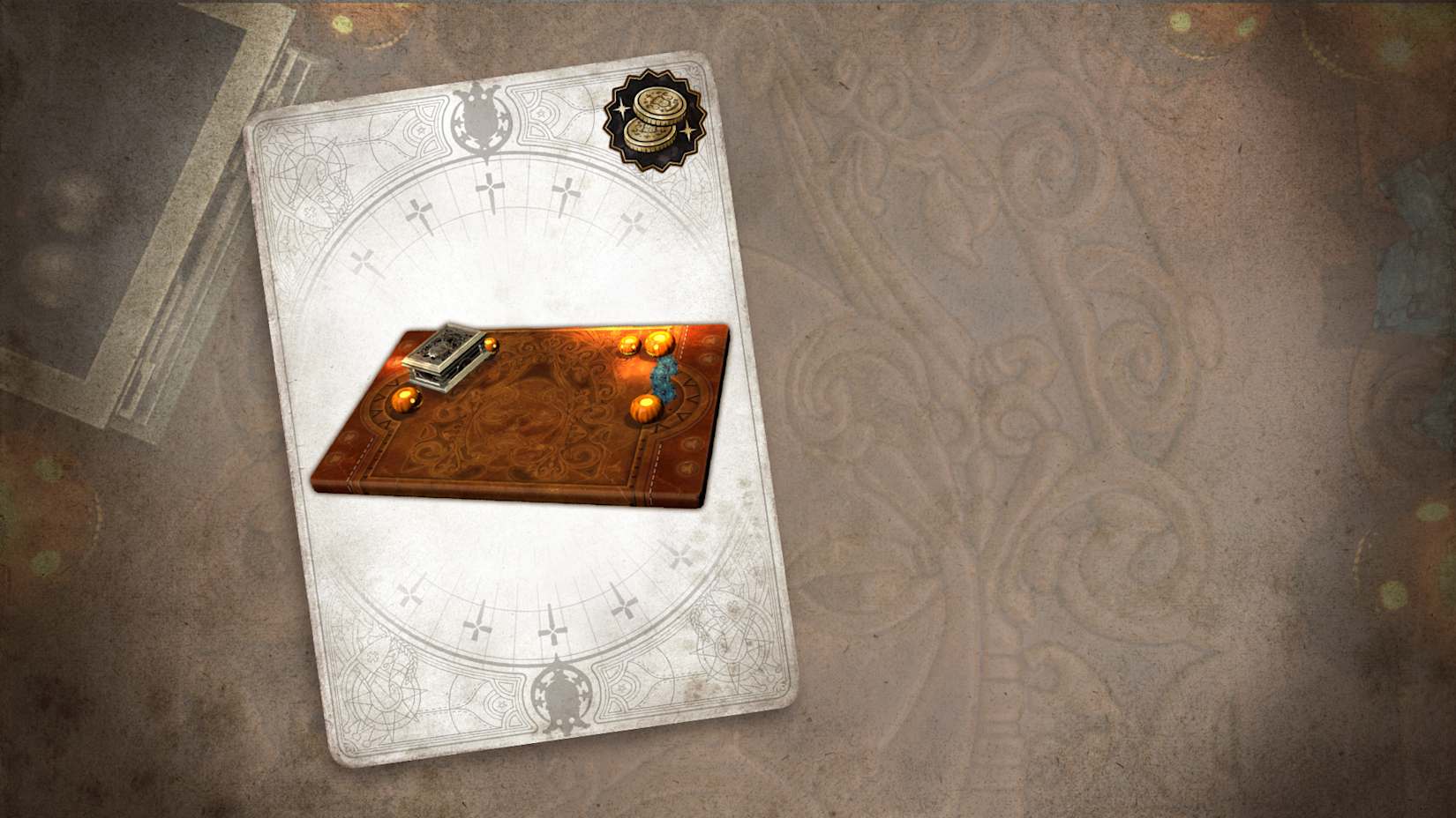 Capa de Voice of Cards: The Isle Dragon Roars Grimoire Weiss Board