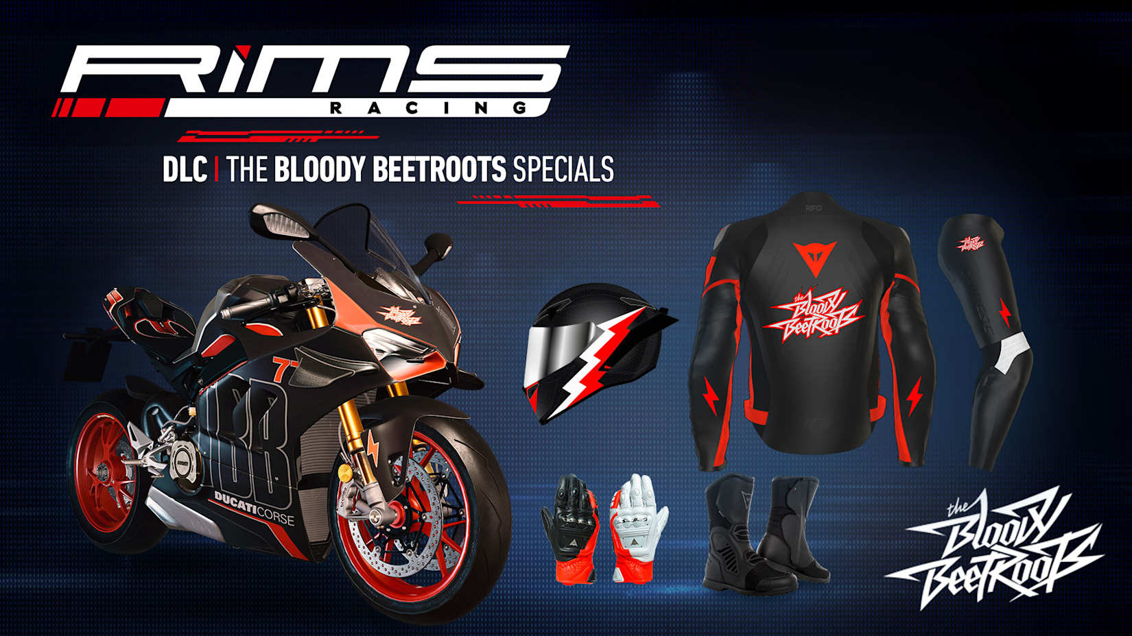 Capa de RiMS Racing: The Bloody Beetroots Specials