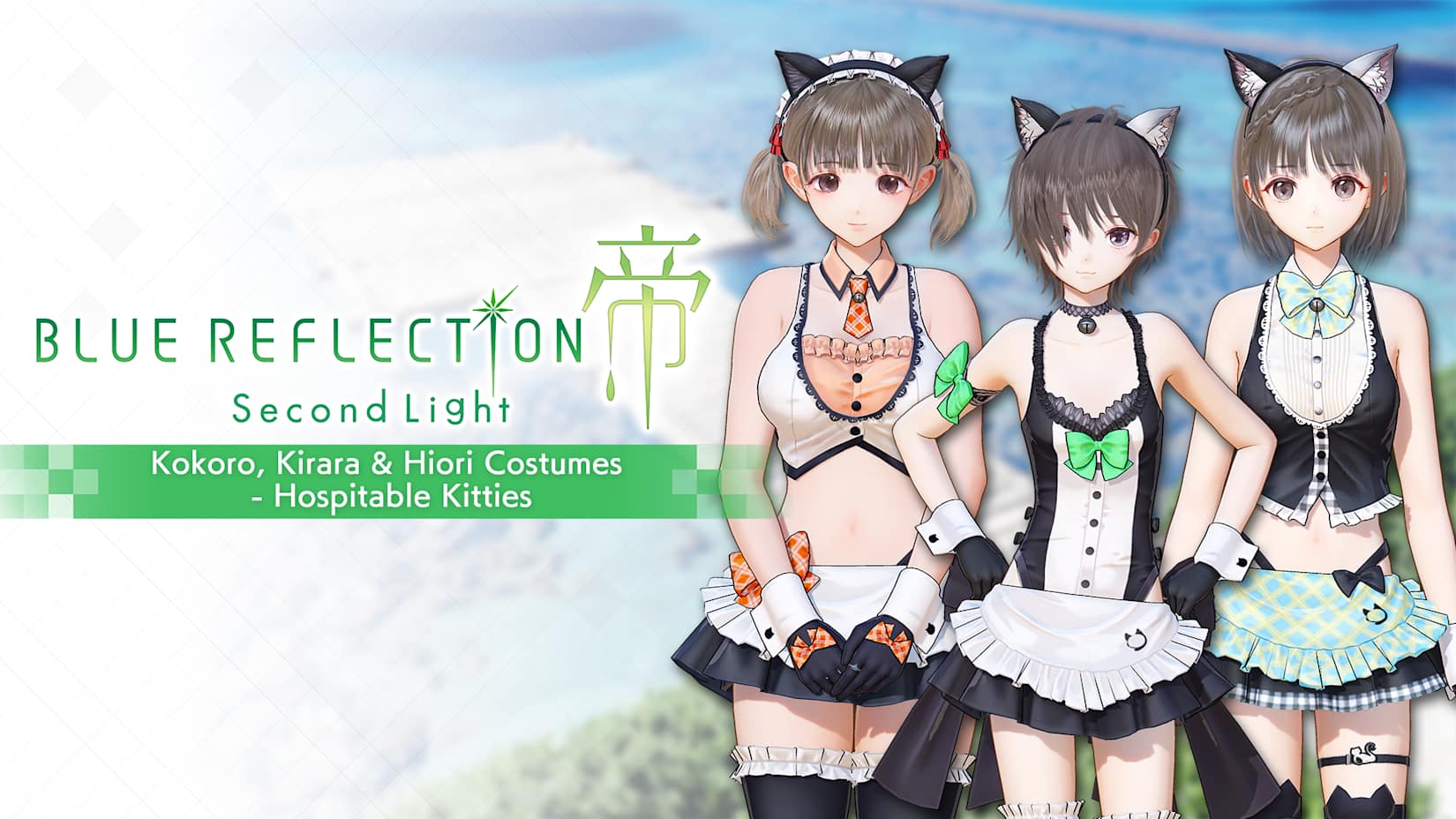 Kokoro, Kirara & Hiori Costumes - Hospitable Kitties 封面